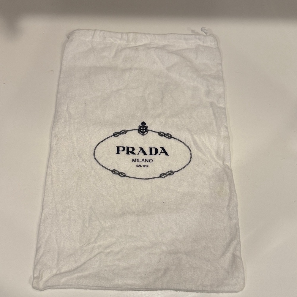Prada White Cosmetic Pouch